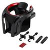 INFINAUTO Cup Holder Inch Car Air Vent Phone Holder Plastic Black Red 3.15 1pc.
