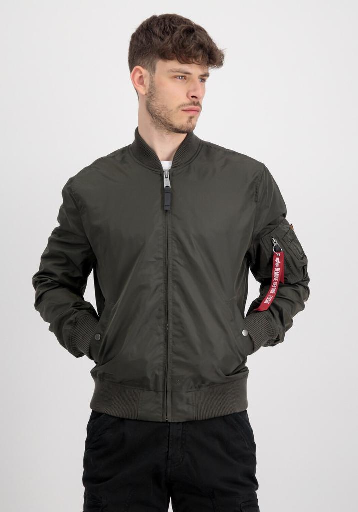 Jachetă de tranziție Alpha Industries MA-1 TT pentru bărbați (191103) rep. gri