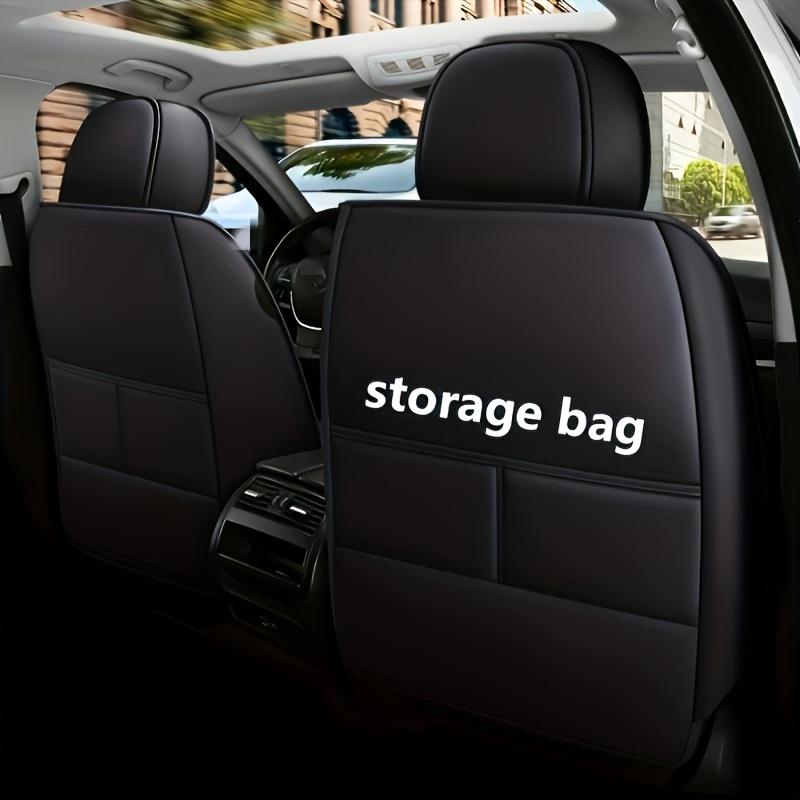 All-Season Universal Car Seat Cushion, Full-Coverage Car Seat Cover, Wear-Resistant Faux Leather Car Seat Cover, 5-Seater Car Cushion