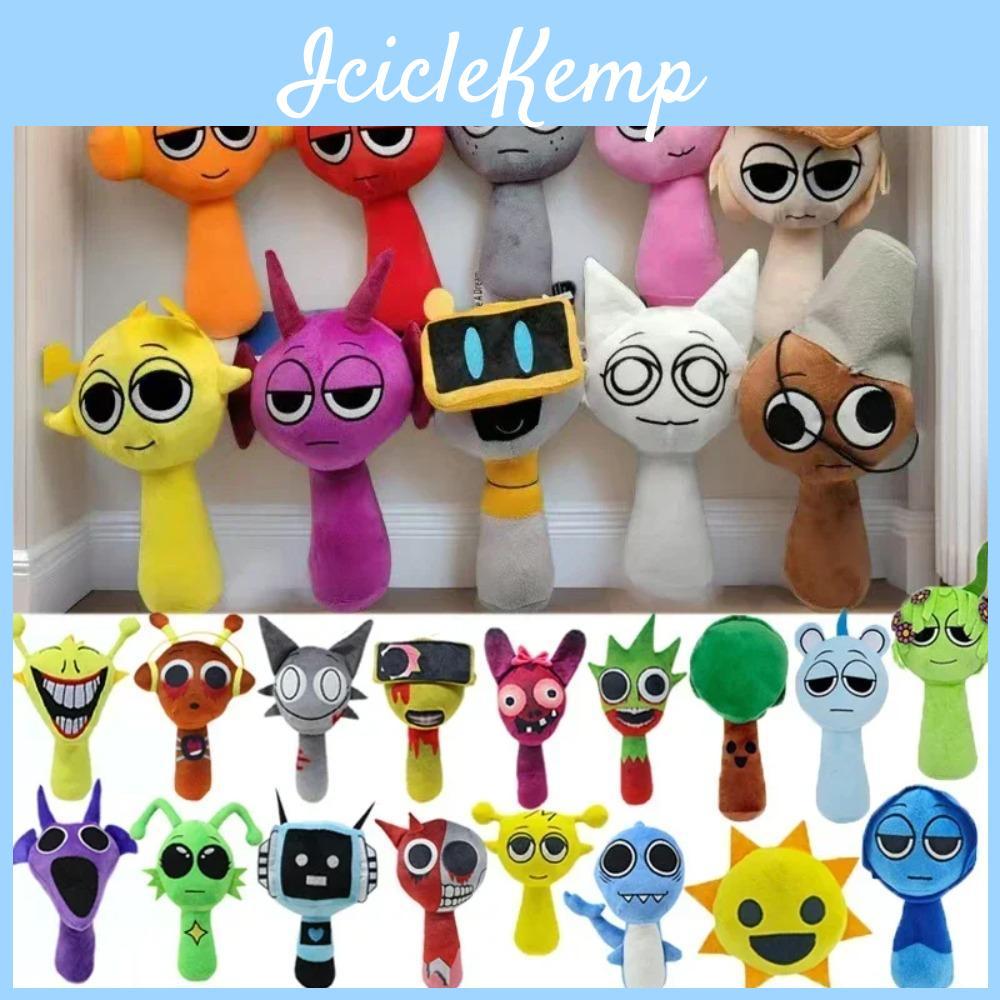 Sprunki Sprunki Plush Toys Game Incredibox Plushie Doll Figures Cartoon Stuffed Animals Ornament Pillow Christmas Birthday Gift