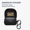 kwmobile Earphone Case Compatible with Anker Soundcore P40i Wireless Drop Black - Earphones, Silicone, Protection,