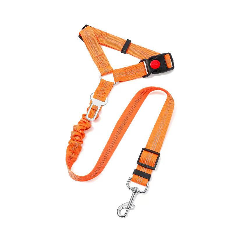 Reflective Elastic Safety Leash for Medium to Large Dogs - Shock-Absorbing and Explosion-Proof Design