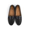 DakS Women S croSS Leather caSual Loafer Dlf514ca10 Black
