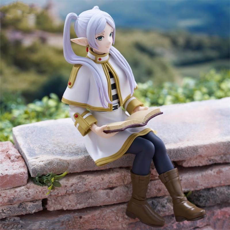 14 cm Frieren: Beyond Journey's End Anime Figur Sitzender Farn Actionfiguren Frieren Nudelstopper PVC Modell Statue Sammlung