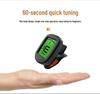 Multifunctional Electronic Tuner for Guitar, Violin, and Ukulele with Twelve Equal Temperament