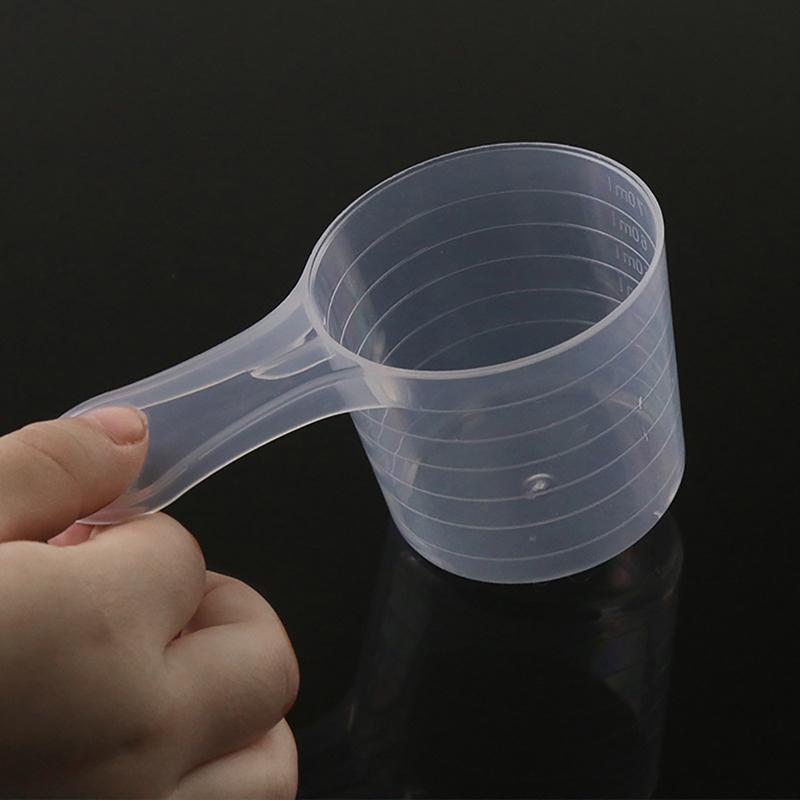 5Pcs 70Ml Plastic Measuring Cup With Scale Transparent Mixing Cup Measuring Jar Container Beaker Kitchen Baking Tool Bakery Diy