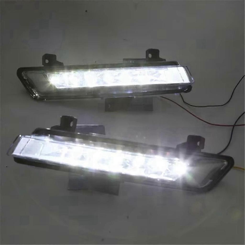 Car Daytime Running Lights Set (Left & Right) for Renault Clio IV 2017-2020 Replacement for 266051034R 266007864R