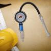 12 Bar Self Clamping Tire Inflator with Air Pressure Gauge and Quick Air Connector