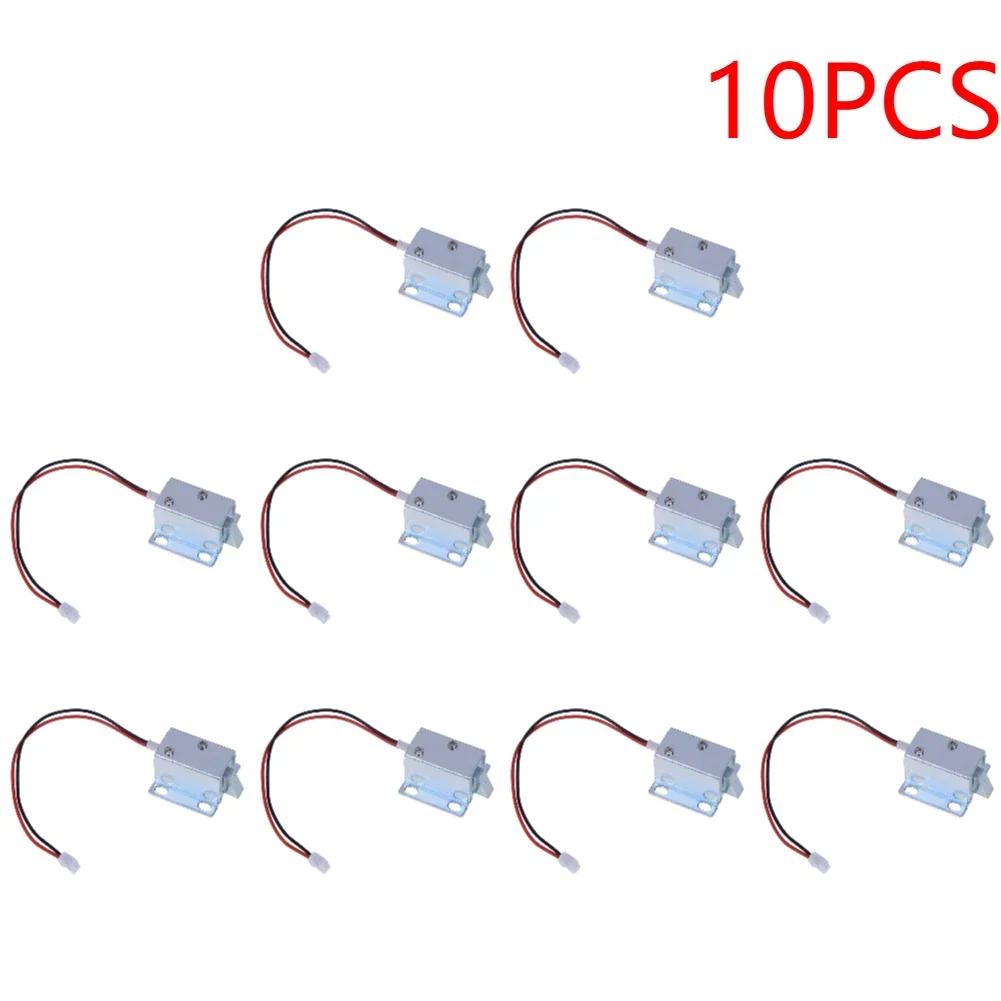 2-5 szt. DC 5V-6V 12V Zamek magnetyczny Mini Mały rozmiar Elektromagnes Elektromagnetyczny Elektroniczny Szafka sterująca zamkiem Szuflada Zamek drzwiowy