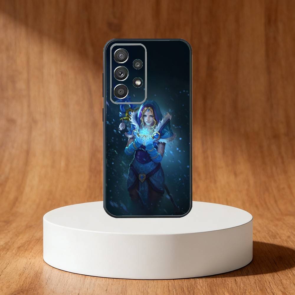 D-Dota-2 Game Phone Case For Samsung S25,S24,S21,S22,S23,S30,Ultra,S20,Plus,Fe,Note,10,9,5G Black Cover