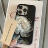 HOT Lotus Rose Luxury Lichee Leather Pattern Phone Case For Redmi Note 14 13 12 11 10 9 8 Pro Plus 4G 5G Shockproof Cover