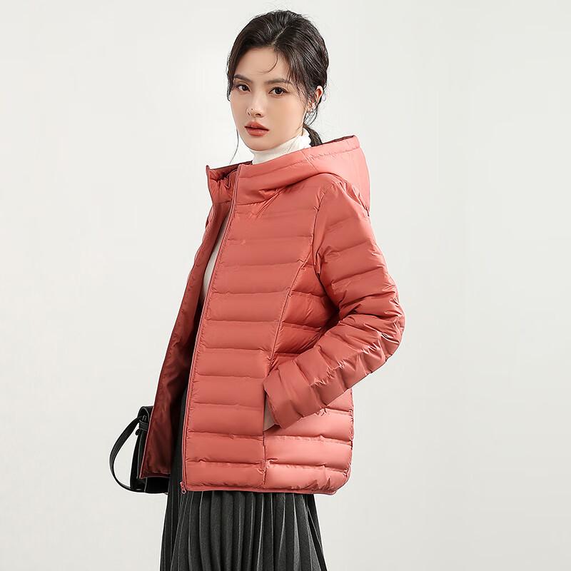 

Yaya Women s 2024 Lightweight Short Hooded Down Jacket XL