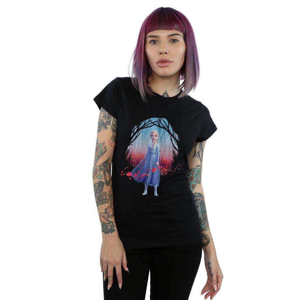 Disney Womens/Ladies Frozen 2 Elsa Find The Way Cotton T-Shirt