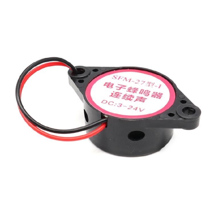 10 Stück/Set SFM-27 Elektronisches Summer-Set 100dB Piezo-Warnsignale Summer 3~24V Piezoelektrischer Summer für verschiedene Schaltungen