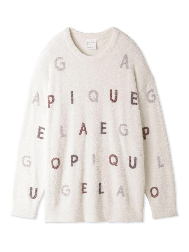 Gelato Pique Hot Smoothy Logo Pullover PWNT235098 IVR Free Size Women's