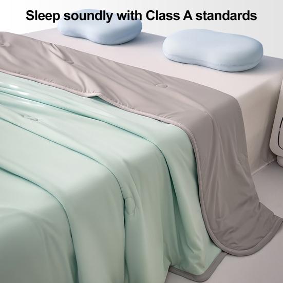 Cooling Summer Quilt Non-Sticky Air Condition Comforter Breathable Cooling Comforter for Night Sweats And Hot Sleepers