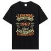 Vintage 1967 TShirt Limited Edition Limited Edition Men Women Birthday Gifts Graphic T Shirt Clothing