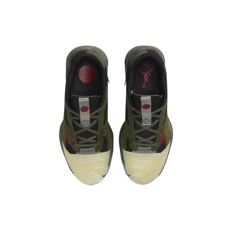 Air Jordan Naruto X Jordan Air 200E Jonin Unisex Sneakers Green Carbon-Green Muslin DQ6385-360