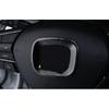 Fit For Honda Accord 10th 2018- Black Steel Steering Wheel Center Cover Trim