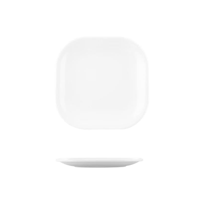 FISDDIS A5 Melamine Square Dinner Plate