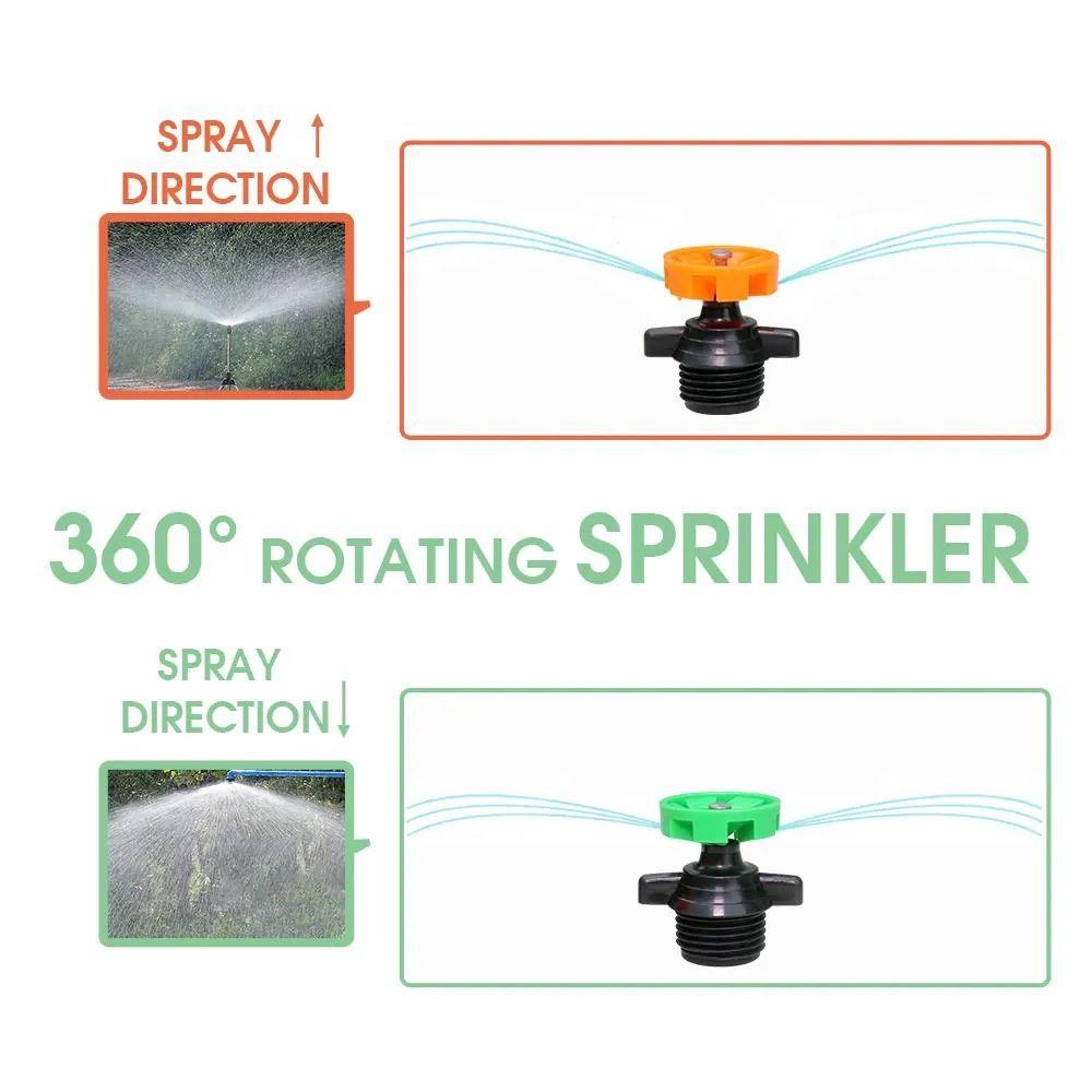 Male Thread Rotating Sprinkler 360 Degree Turning Sprinkler Agricultural Watering