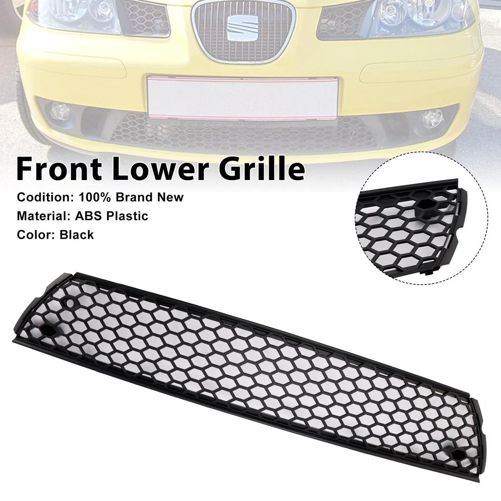 Front Honey Lower Grille Grill Fit for Seat Ibiza 6L FR 2002-2006 Pre-Facelift