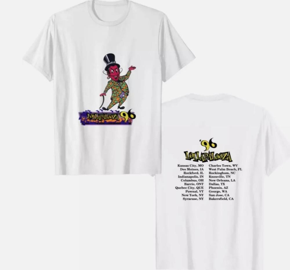 Lollapalooza _96 T-Shirt, Lollapalooza Tour 1996 Shirt