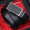 Men'S Belt Leather High-End Business Belt Simple Casual Versatile Automatic Buckle Belt