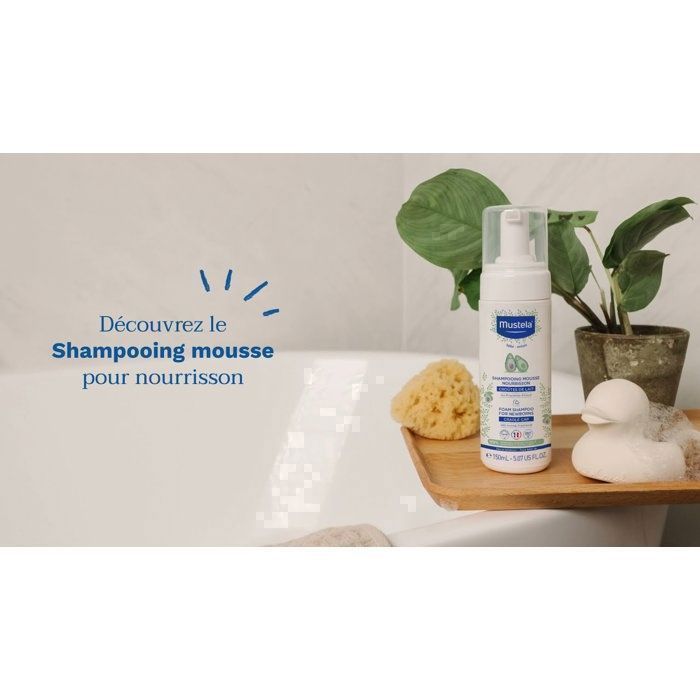 Mustela Shampoing Mousse Nourrisson - 150 ml