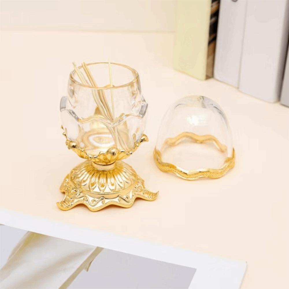 Transparent Egg Shaped Toothpick Box with Base Cotton Swab Organizer Toothpick Holder  Restaurant