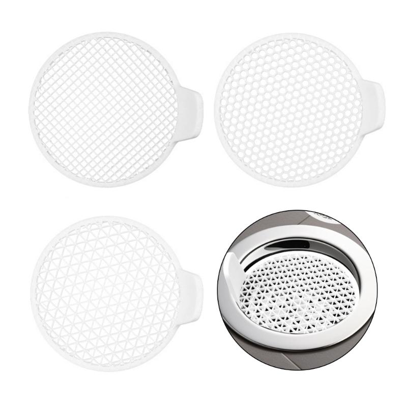 4 Pieces Shower Drain Cover Set Anti Clogging Hair Catcher ABS Bathroom Sink Filter