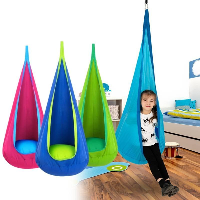 Cadeira Suspensa Insuflável Confortável e Colorida para Crianças Diversão e Brincadeira Interior Exterior