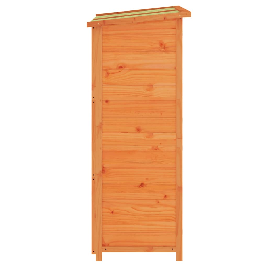 Vidaxl Garden Tool Shed, Brown, 83X57X140 Cm, Pine