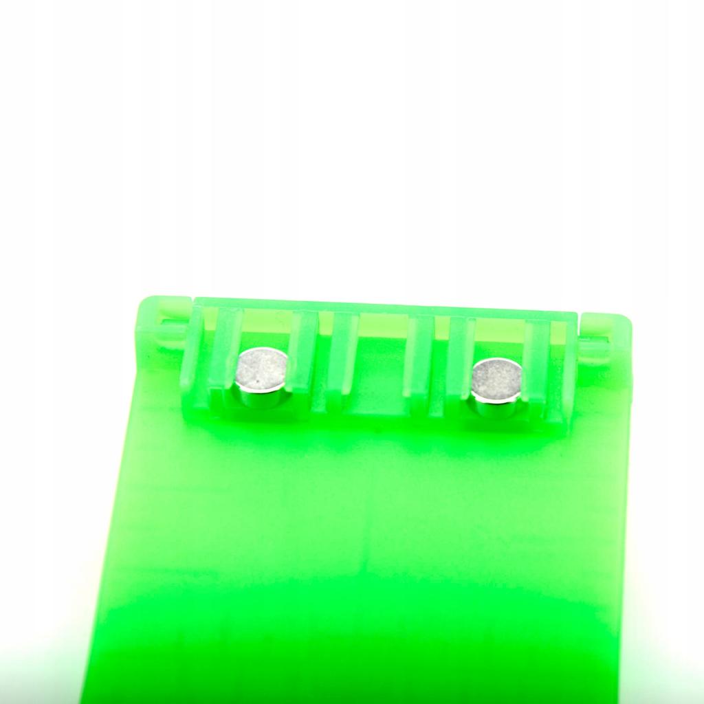 Rosfix Tarcza Do Odczytu Poziomicy Laserowej – Zielona | Precyzyjna Skala 3D | Dwa Magnesy I Uniwersalne Zastosowanie