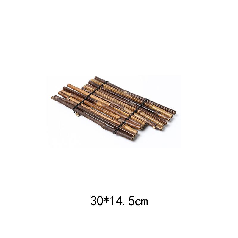 Vintage Bambus Sushi Schale Bambuszaun Platte Japanischer Koreanischer Stil Sashimi Küche Sushi Boote Kreative Präsentation Servierplatte