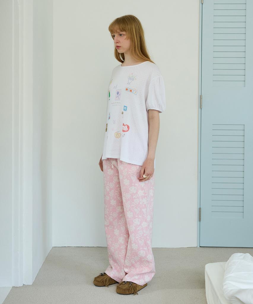 FUNFROMFUN Peppy Banding Pants, Pink