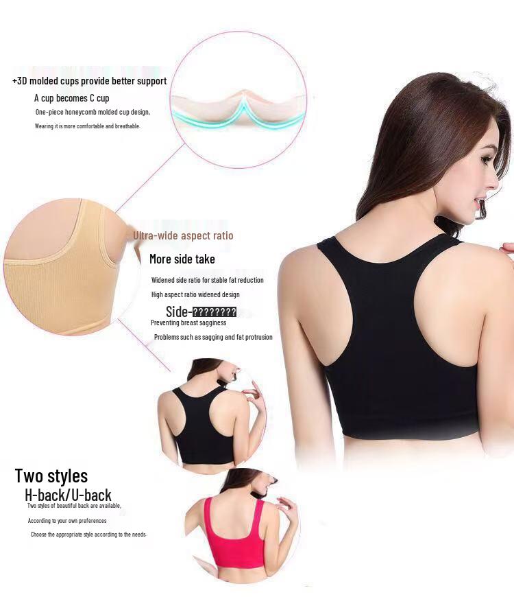 3D Seamless Push-Up Sports Bra for Women - Anti-Exposure Yoga Bra
