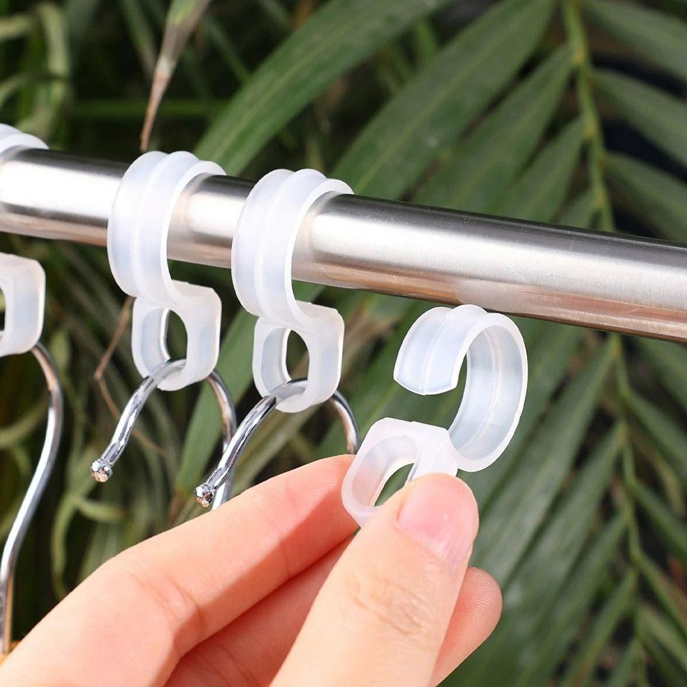 50Pcs Clothes Drying Rack Clip Coat Hanger Laundry Supplies Storage Rack Clothes Buckle