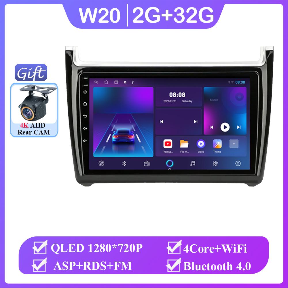 

Android 14 Car Radio For VW Volkswagen Polo 2008 - 2020 Auto Carplay WIFI GPS Navigation Multimedia Video Player Stereo No 2din