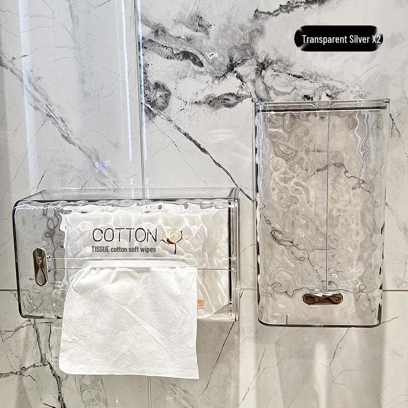 Charming Beauty Wall-Mounted Waterproof Tissue Box