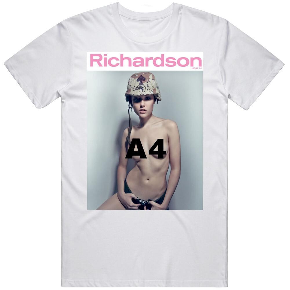 Sasha Grey Richardson Magazine Cover Porn Star T Shirt XL