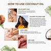 Organic Forest 100% Chemical Free Pure Cold Pressed Coconut Oil | Coconut Oil Cold Pressed,Cold Pressed Pure Coconut Hair Oil | 100 ML
