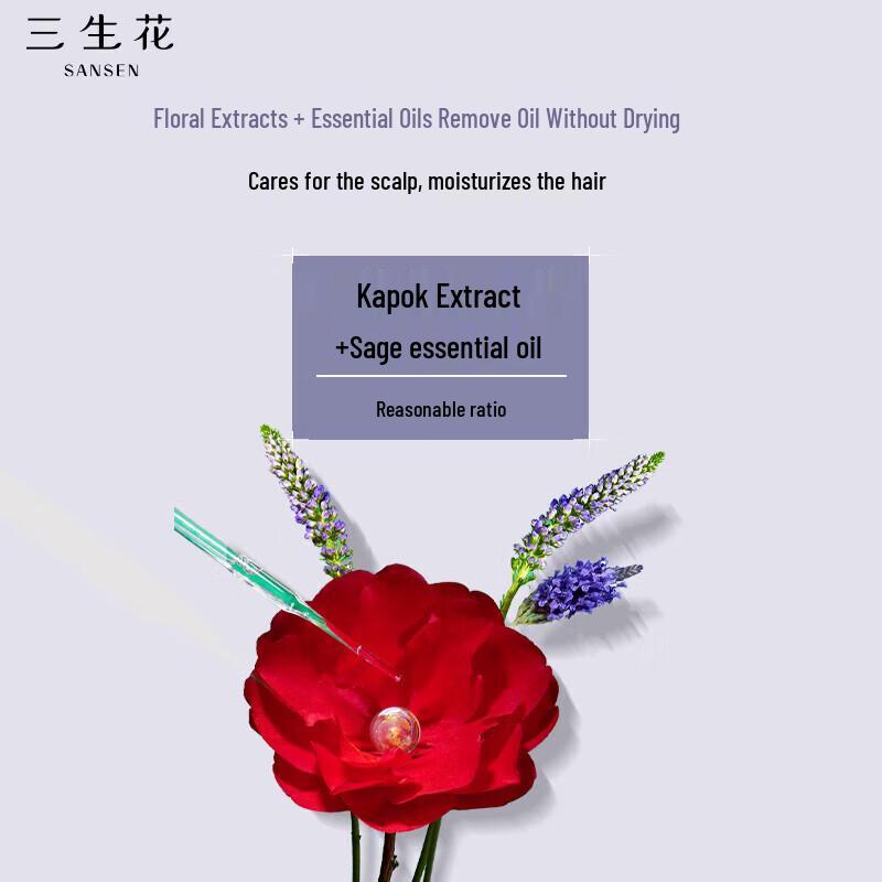 Sanshenghua Oil Control & Nourishing Shampoo Set