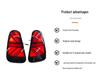 LED Union Jack Tail Lights for BMW MINI R56/R57 (2001-2006)