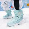 -40° Cold-Proof Women's Cotton Winter Boots: Warm, Short Tube, Thick-Soled, Non-Slip, Waterproof Outdoor Snow Footwear.