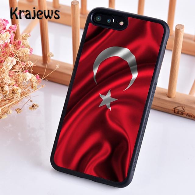 Krajews Republic Turkey Flag Ankara Phone Case Cover For iPhone 14 5s 6s 7 8 Plus X XR XS 11 12 13 Pro Max Samsung S21 S22 Ultra