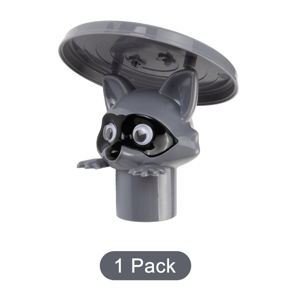 1/3pcs Cute Raccoon Animal Shaped Toilet Paper Holder Funny Toilet Paper Holder Standing Bathroom Paper Holder for Decoration