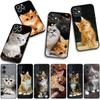 Cat Meow Phone Cover Case for Xiaomi Redmi Note 14 12 13 ProPlus A4 A3 Pro Plus 12C 13C 14C 5G Casing