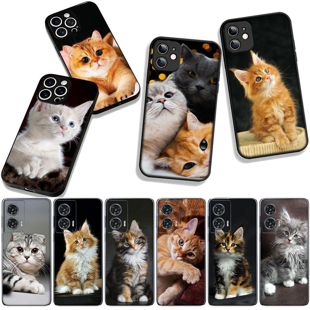 Cat Meow Phone Cover Case for Xiaomi Redmi Note 14 12 13 ProPlus A4 A3 Pro Plus 12C 13C 14C 5G Casing