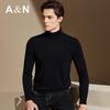 Antônio Men's 100% Cashmere Turtleneck Sweater